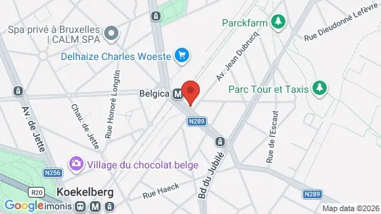 Apartments for rent in Brussels Sint-Jans-Molenbeek - Photo from Google Street View