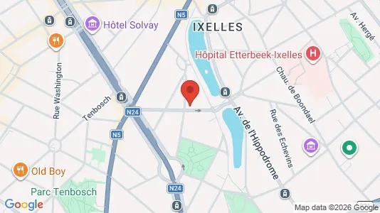 Apartments for rent in Brussels Elsene - Photo from Google Street View