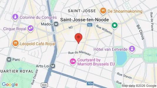 Apartments for rent in Brussels Sint-Joost-ten-Node - Photo from Google Street View
