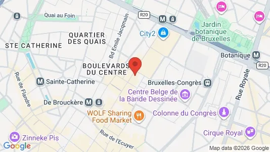 Apartments for rent in Stad Brussel - Photo from Google Street View