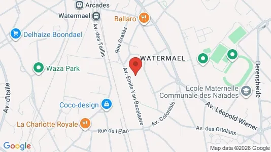 Apartments for rent in Brussels Watermaal-Bosvoorde - Photo from Google Street View