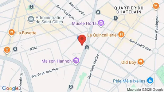 Apartments for rent in Brussels Sint-Gillis - Photo from Google Street View