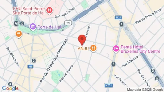 Apartments for rent in Brussels Sint-Gillis - Photo from Google Street View