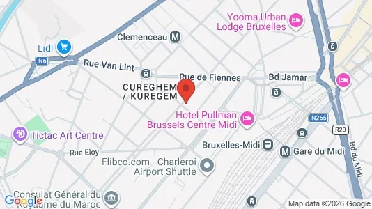 Apartments for rent in Brussels Anderlecht - Photo from Google Street View