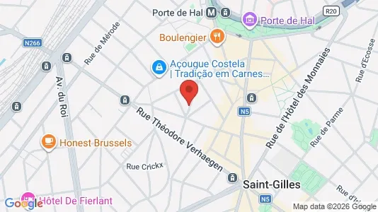 Apartments for rent in Brussels Sint-Gillis - Photo from Google Street View