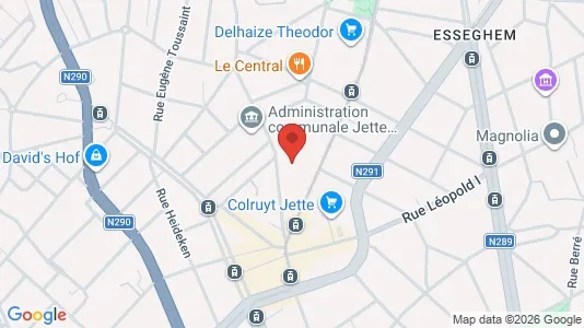 Apartments for rent in Brussels Jette - Photo from Google Street View