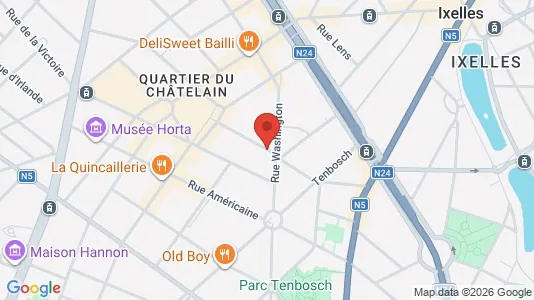 Apartments for rent in Brussels Elsene - Photo from Google Street View