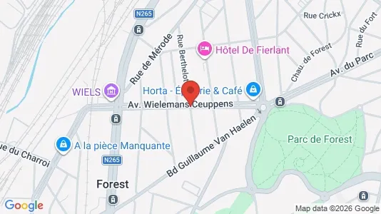 Apartments for rent in Brussels Vorst - Photo from Google Street View