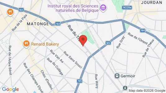 Apartments for rent in Brussels Elsene - Photo from Google Street View
