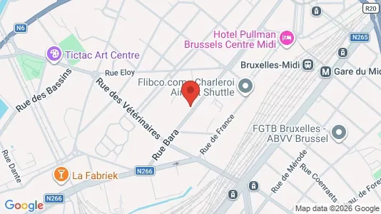 Apartments for rent in Brussels Anderlecht - Photo from Google Street View