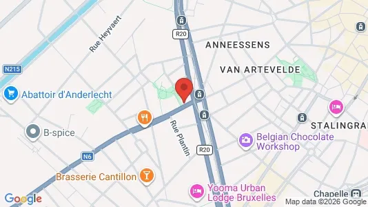 Apartments for rent in Brussels Anderlecht - Photo from Google Street View