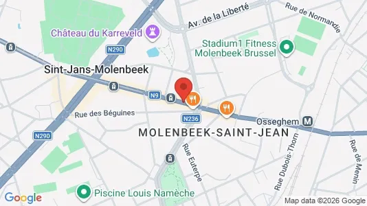 Apartments for rent in Brussels Sint-Jans-Molenbeek - Photo from Google Street View