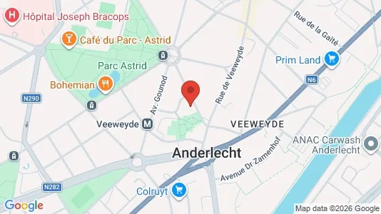 Apartments for rent in Brussels Anderlecht - Photo from Google Street View