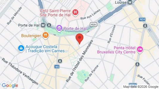 Apartments for rent in Brussels Sint-Gillis - Photo from Google Street View