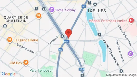 Apartments for rent in Brussels Elsene - Photo from Google Street View