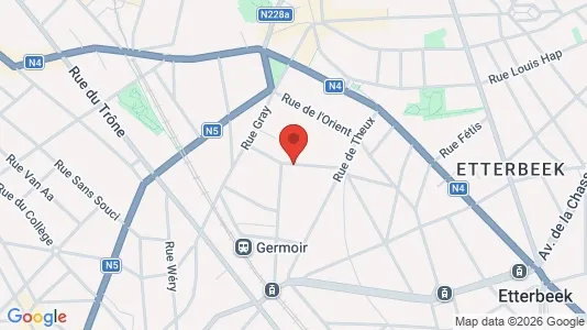 Apartments for rent in Brussels Elsene - Photo from Google Street View