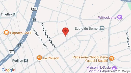 Apartments for rent in Brussels Etterbeek - Photo from Google Street View