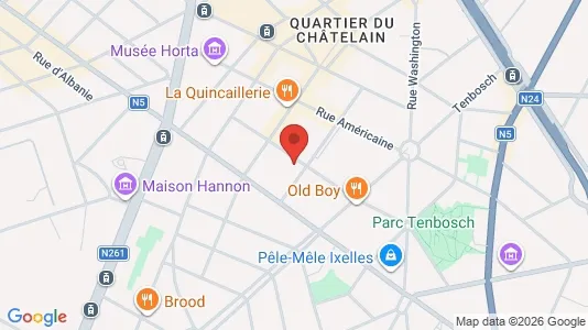 Apartments for rent in Brussels Elsene - Photo from Google Street View