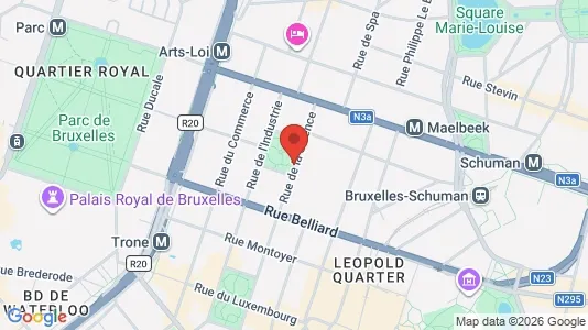 Apartments for rent in Brussels Etterbeek - Photo from Google Street View