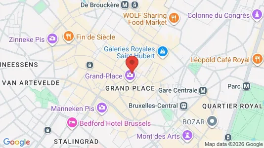 Apartments for rent in Stad Brussel - Photo from Google Street View