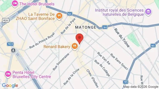 Apartments for rent in Brussels Elsene - Photo from Google Street View