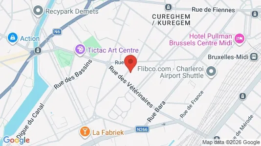 Apartments for rent in Brussels Anderlecht - Photo from Google Street View
