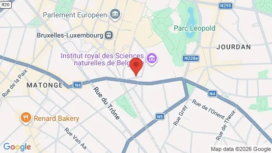 Apartments for rent in Brussels Elsene - Photo from Google Street View