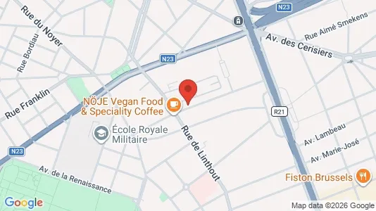 Apartments for rent in Brussels Schaarbeek - Photo from Google Street View