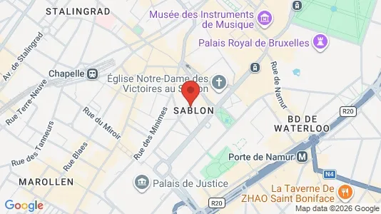Apartments for rent in Stad Brussel - Photo from Google Street View