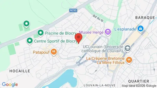 Apartments for rent in Ottignies-Louvain-la-Neuve - Photo from Google Street View