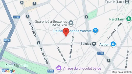 Apartments for rent in Brussels Jette - Photo from Google Street View