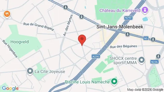 Apartments for rent in Brussels Sint-Jans-Molenbeek - Photo from Google Street View