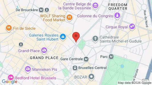 Apartments for rent in Stad Brussel - Photo from Google Street View
