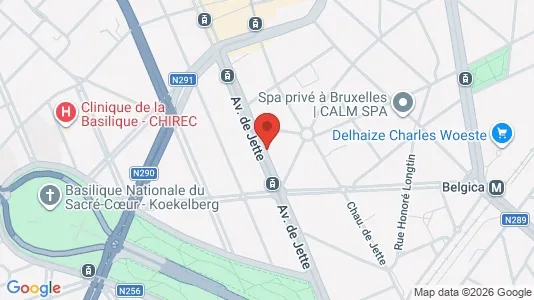 Apartments for rent in Brussels Jette - Photo from Google Street View