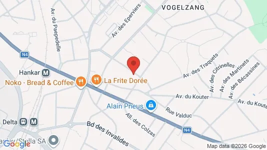 Apartments for rent in Brussels Oudergem - Photo from Google Street View