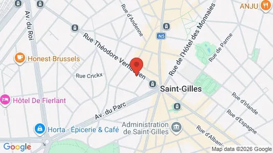 Apartments for rent in Brussels Sint-Gillis - Photo from Google Street View