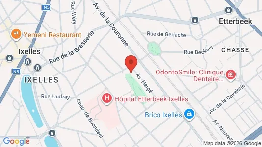 Apartments for rent in Brussels Elsene - Photo from Google Street View