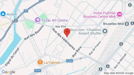 Apartments for rent in Brussels Anderlecht - Photo from Google Street View