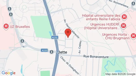 Apartments for rent in Brussels Jette - Photo from Google Street View