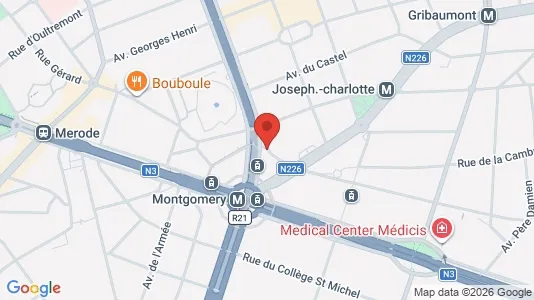 Apartments for rent in Brussels Sint-Lambrechts-Woluwe - Photo from Google Street View