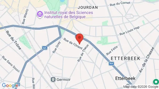 Apartments for rent in Brussels Etterbeek - Photo from Google Street View