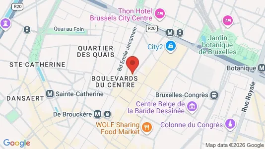 Apartments for rent in Stad Brussel - Photo from Google Street View