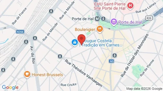 Apartments for rent in Brussels Sint-Gillis - Photo from Google Street View