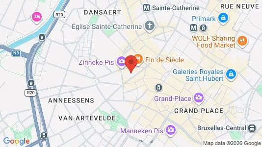 Apartments for rent in Stad Brussel - Photo from Google Street View