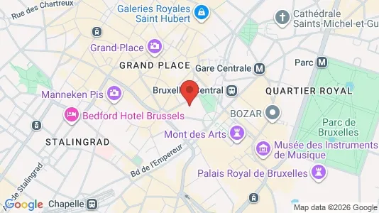 Apartments for rent in Stad Brussel - Photo from Google Street View