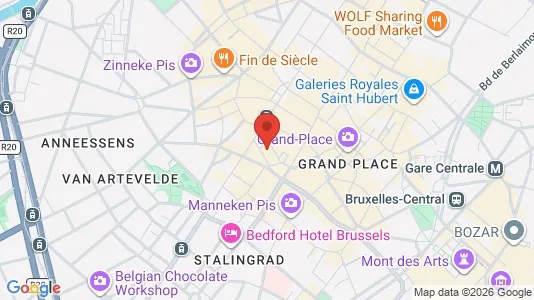 Apartments for rent in Stad Brussel - Photo from Google Street View