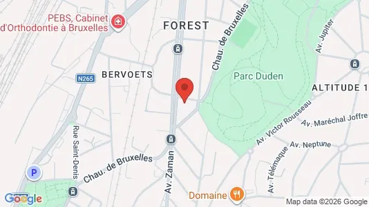 Apartments for rent in Brussels Vorst - Photo from Google Street View