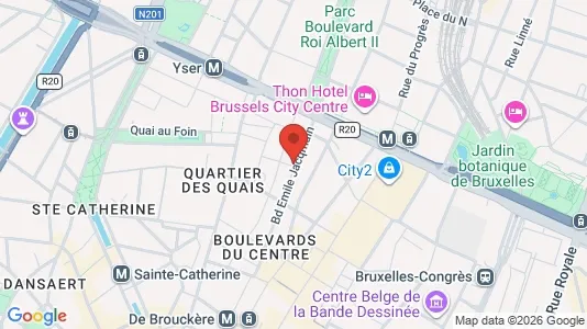 Apartments for rent in Stad Brussel - Photo from Google Street View