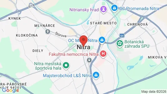 Apartments for rent in Nitra - Photo from Google Street View