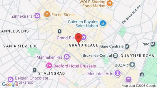 Apartments for rent in Stad Brussel - Photo from Google Street View